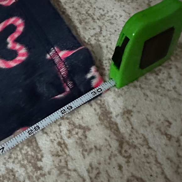 Sleep Chic Women's Heart Pajama Set - Black and Pink - Picture 6 of 7